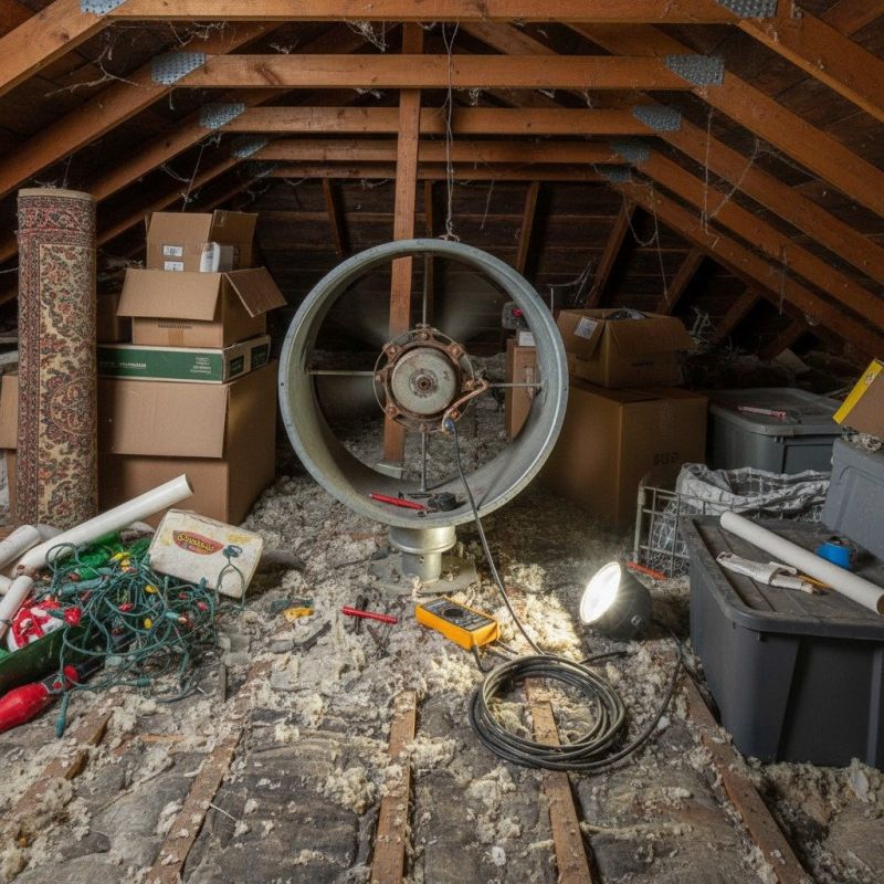 Attic Fan Servicing in Provo, UT